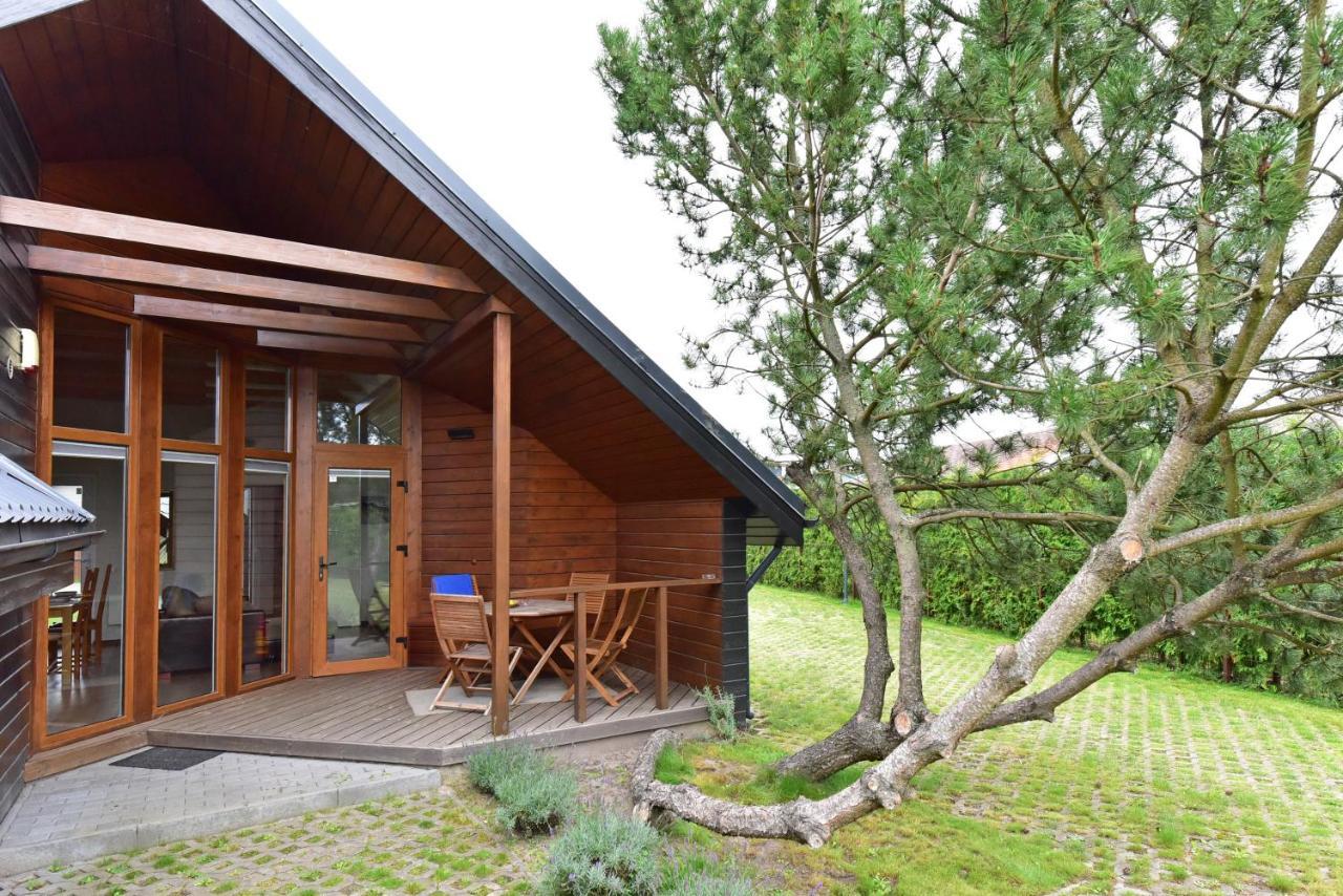 Kotedzai Gulbes Takas Sventojoje Villa Sventoji Bagian luar foto