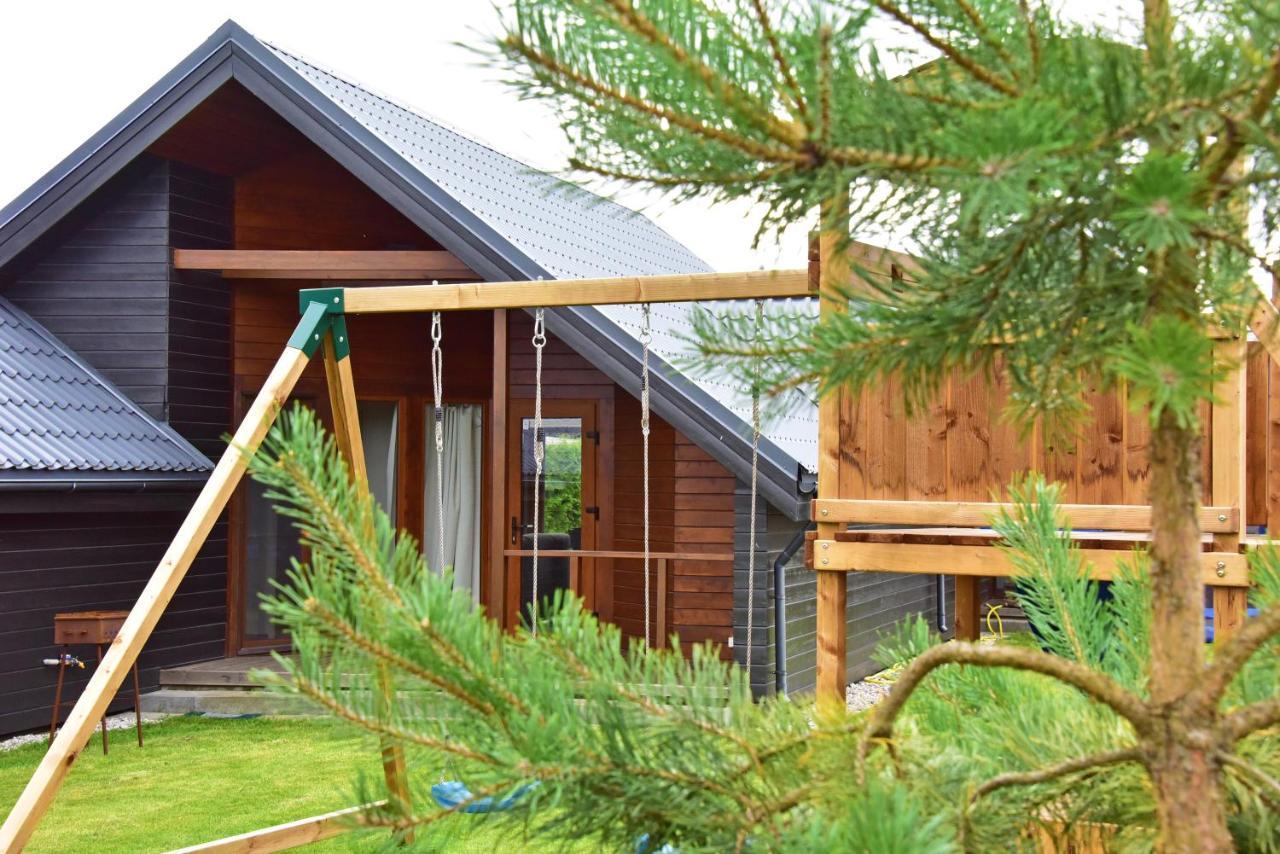 Kotedzai Gulbes Takas Sventojoje Villa Sventoji Bagian luar foto